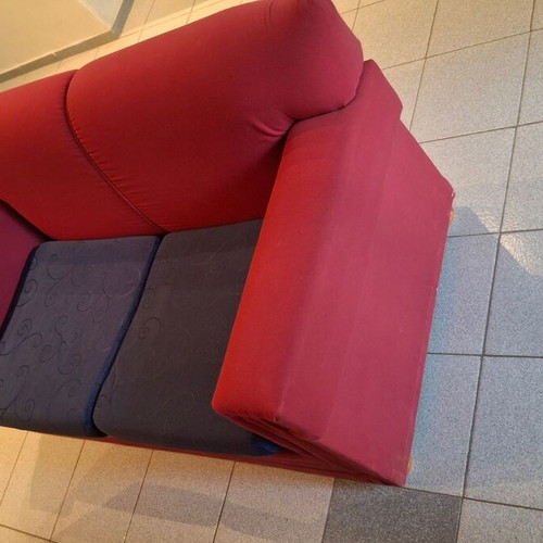 Two-Seater Sofa like new, classic style, fabric, 150x80 cm