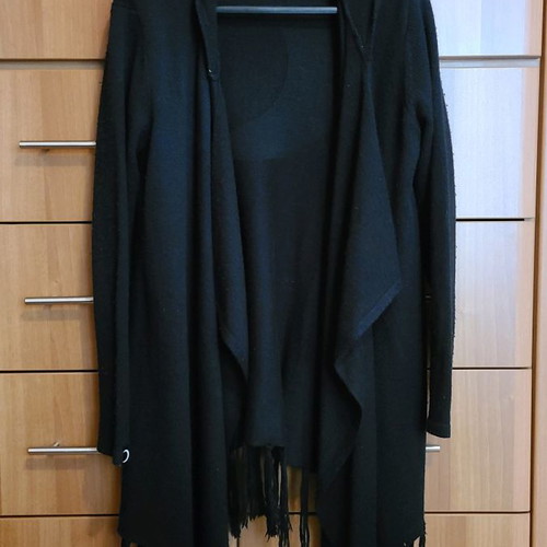 Killstar Knit Cardigan used, black, size XL