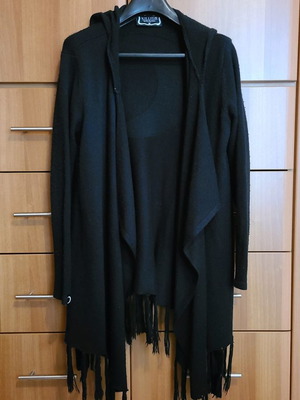 Killstar Knit Cardigan used, black, size XL