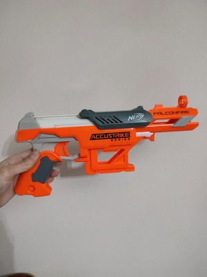 Nerf Falconfire Accustrike Elite Blaster used blaster