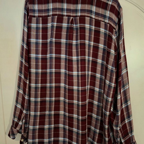 GAP checked shirt size large like new
