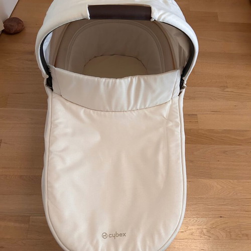 Cybex Gazelle S Cot port bebe like new, ecru