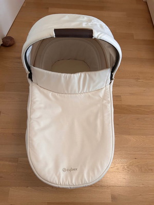 Cybex Gazelle S Cot port bebe like new, ecru