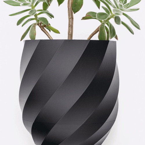 Modern wall planter with detachable system