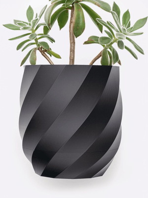 Modern wall planter with detachable system