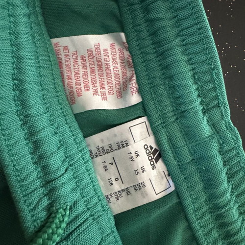 Adidas Aeroready Kids' Shorts size 7-8, like new, green