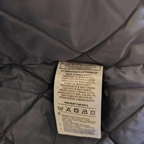 Adidas Original Warm Padded Navy Parka S like new