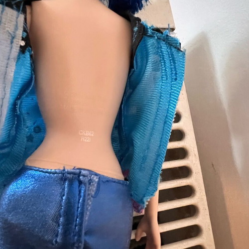 Barbie Rock’n Royals Erika used with blue casual outfit