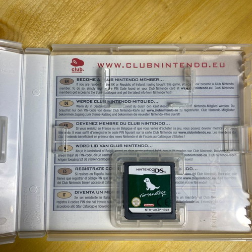 Nintendogs: Labrador & Friends used Nintendo adventure game