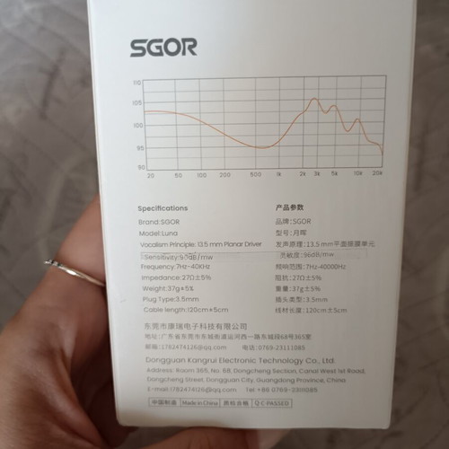 SGOR Luna earbuds