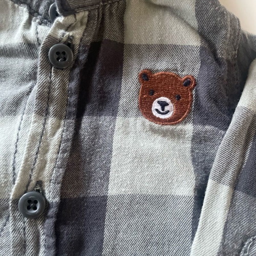 Baby shirt for boy new, cotton 1-3 months
