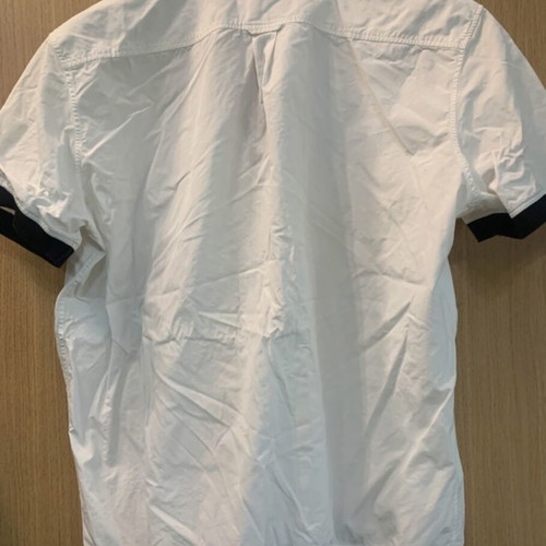 Dsquared2 men's shirt XL like new, white cotton
