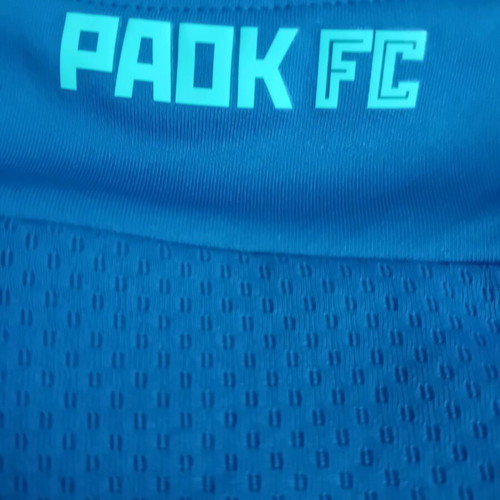 PAOK football jersey 2019 third kit like new, collectible, size small