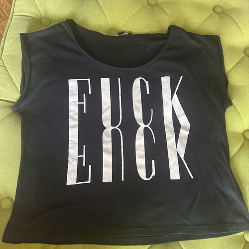 Black T-shirt A-Style new, elastic off shoulder