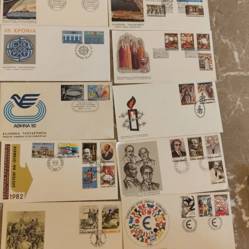 Stamp folders new, from 1990 to 2010