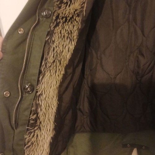 Ltb Khaki Parka like new, size XS/Small with removable lining