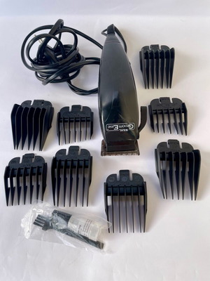 Κουρευτική μηχανή Wahl Groom Ease μεταχειρισμένη με οδηγούς κοπής