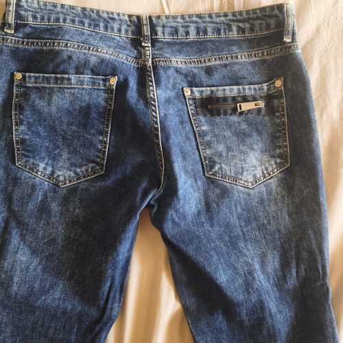 Dsquared² dark wash slim tapered jeans size 34