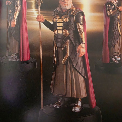 Marvel Movie Collection Odin figure and magazine like new, issue 41
