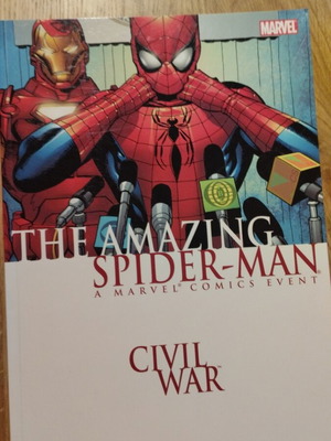 Marvel The Amazing Spider-Man Civil War softcover comic