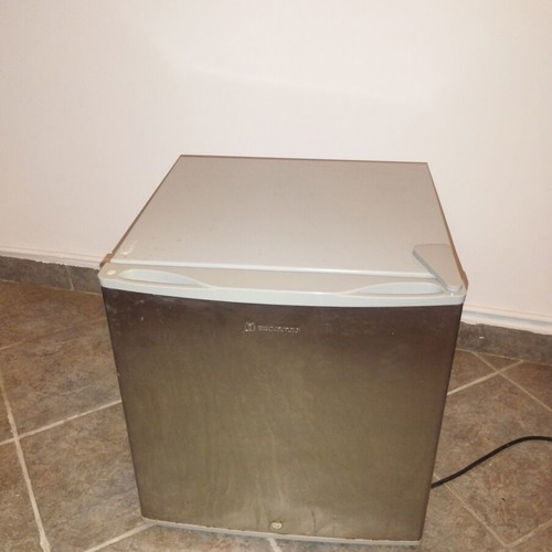 Small refrigerator with freezer used