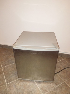 Small refrigerator with freezer used