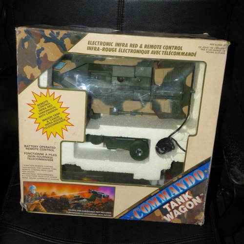 Commando Tank Wagon toy used