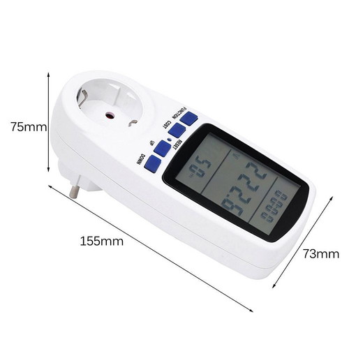 Digital voltmeter, wattmeter and electric meter new, professional