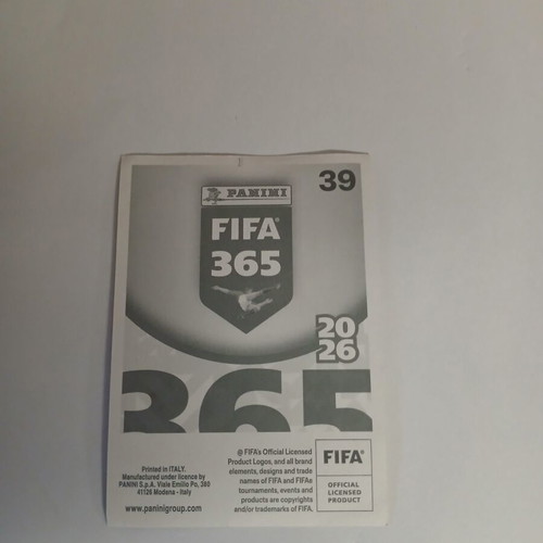 Panini FIFA 365 αυτοκόλλητο Hugo Ekitike