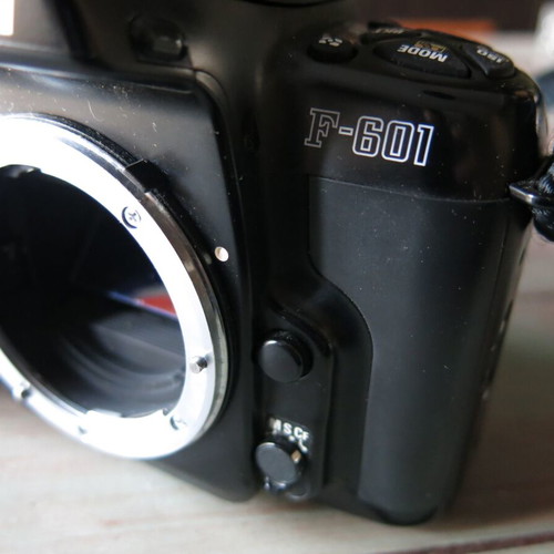 Nikon F601 camera used, body only without lens