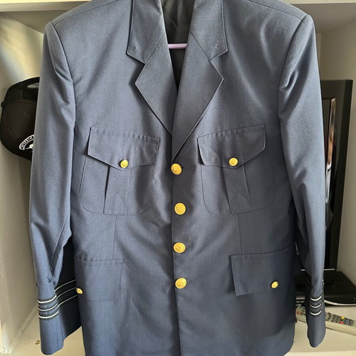 Summer Air Force Uniform No8 used, rank Wing Commander, size Medium