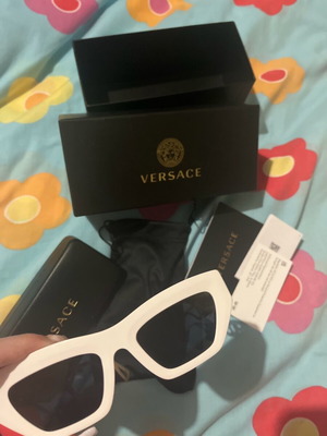 Versace sunglasses new, authentic, white