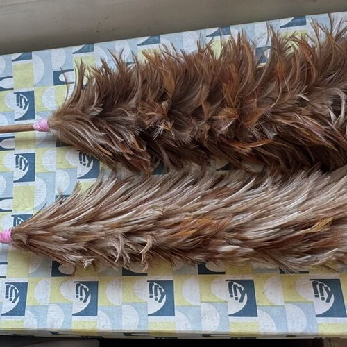 Feather dusters used, pack of 2, old style