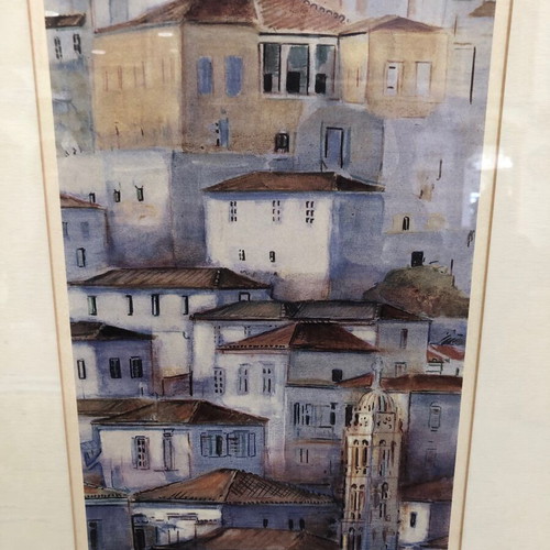 Chromolithograph Giannis Stavrou used “HYDRA” numbered 134/150