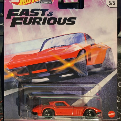 Hot Wheels Premium '65 Corvette Stingray Coupe new, Fast and Furious