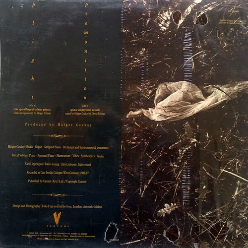 David Sylvian + Holger Czukay Plight & Premonition vinyl record used, electronic