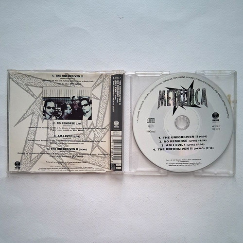 Metallica The Unforgiven II CD single used, metal genre