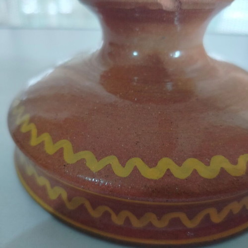 Ceramic bowl signed ΤΕΝΥ used with minor marks
