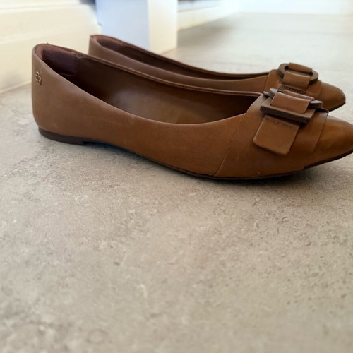 Capodarte leather ballerinas like new, brown, size 38
