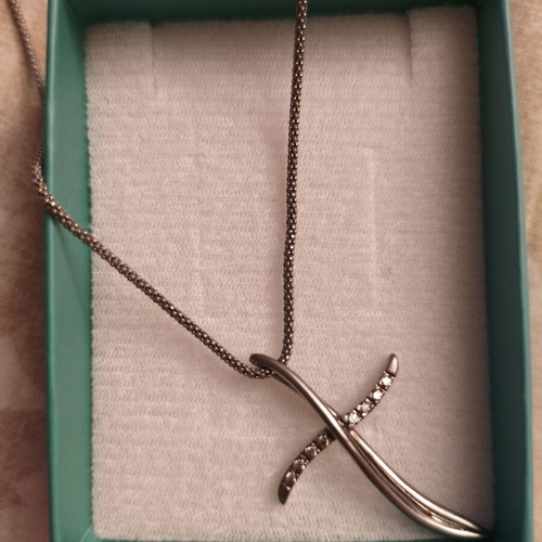 Silver Cross 925 with Chain like new