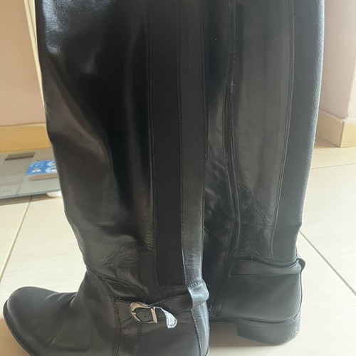 Boxer boots, black, size 39