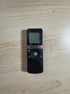 Digital voice recorder used, ideal for notes and interviews