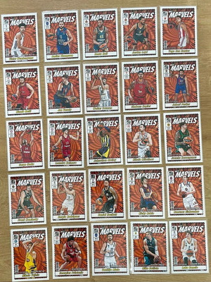 Net Marvels Set Donruss EuroLeague 23/24 like new, 25 cards