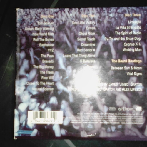 Rush In Rio 3CD live album used