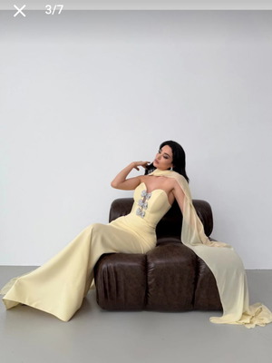 Trendyol dress new, size S, yellow