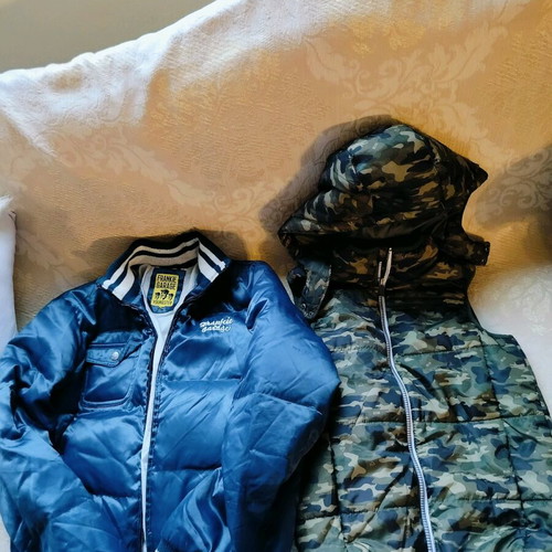 Package of two jackets Frankie Garage and Orchestra, sleeveless, like new, for 12 years