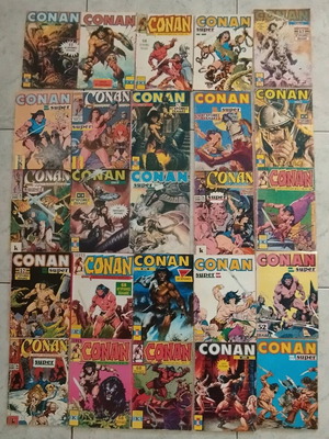 Super CONAN Cobra Press collection used, 46 issues