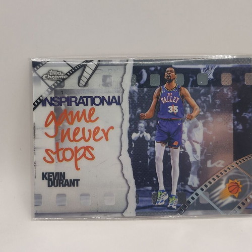Kevin Durant Card 2025-26 Topps Chrome Basketball new