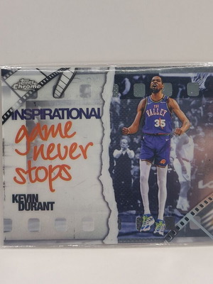 Kevin Durant Card 2025-26 Topps Chrome Basketball new