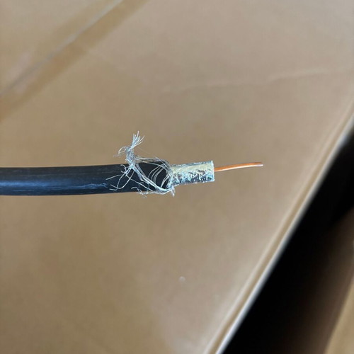 TV cable RG11 PET pure copper new, 11mm thickness
